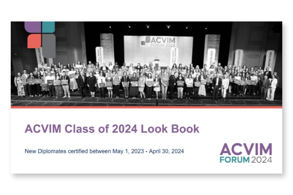 ACVIM Class of 2024 Look Book