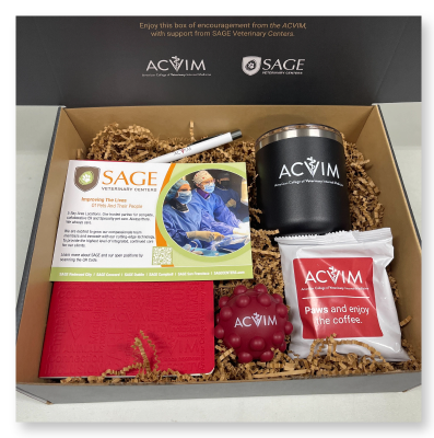 Gift box for Candidates with a mug, coffee, stress ball, notebook and pen