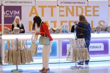 Lady looking at bags