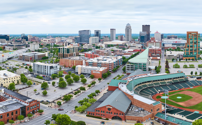 downtown Louisville buildings